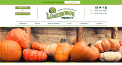 Desktop Screenshot of limehouseproduce.com